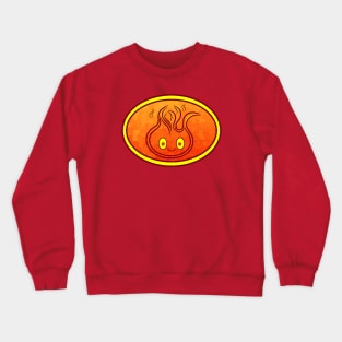 Smiling Flame Slime Logo 2 - Stitched Crewneck Sweatshirt